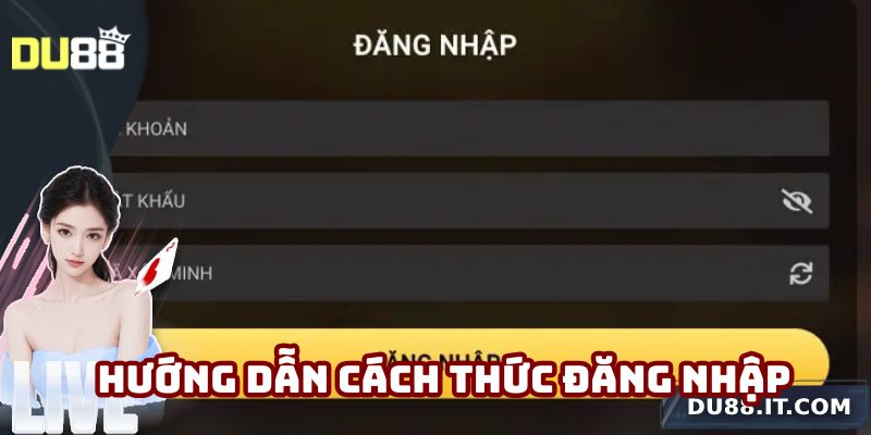 Hướng dẫn cách thức đăng nhập vào sân chơi