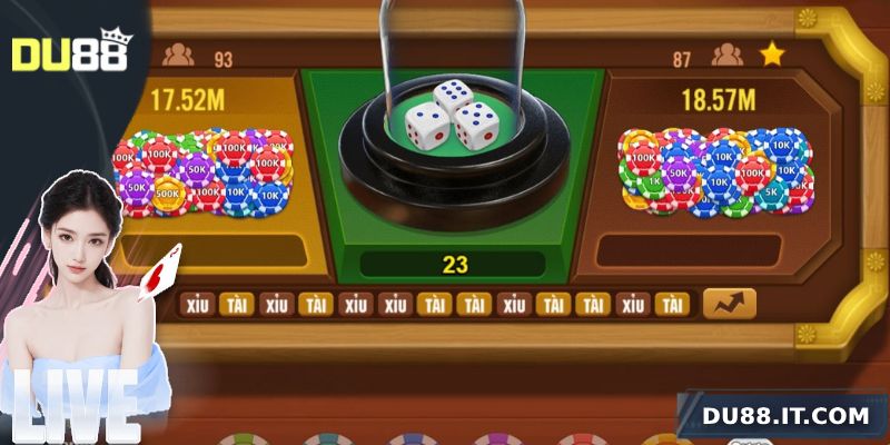 Thao tác đơn giản khi chơi tài xỉu trực tuyến