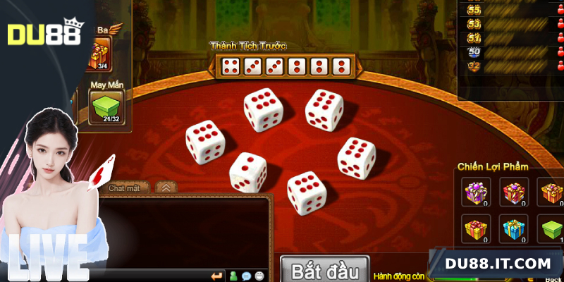 Tổng quan về lắc xí ngầu online